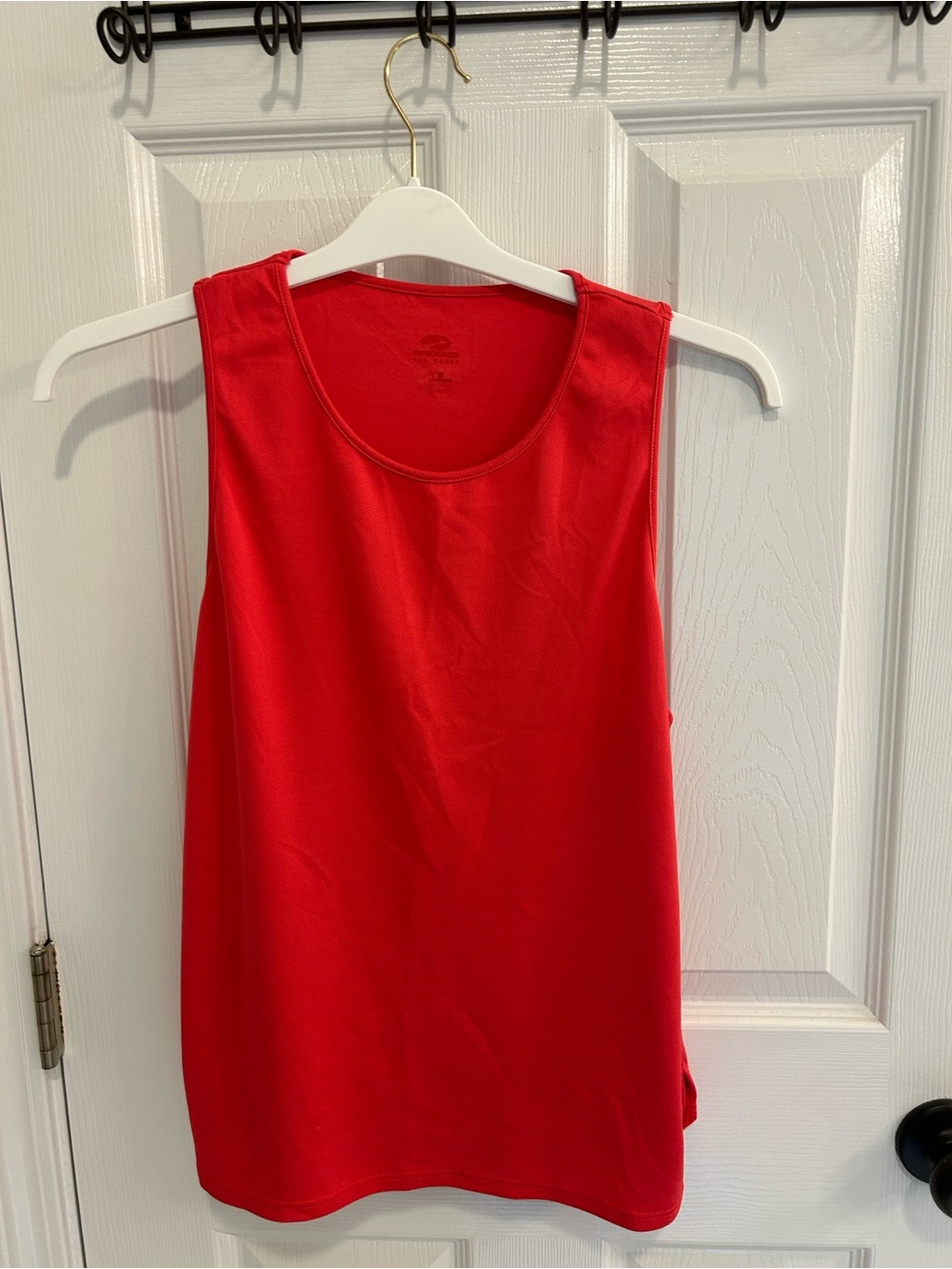 Brooks Women's Red Sleeveless Tank Top
